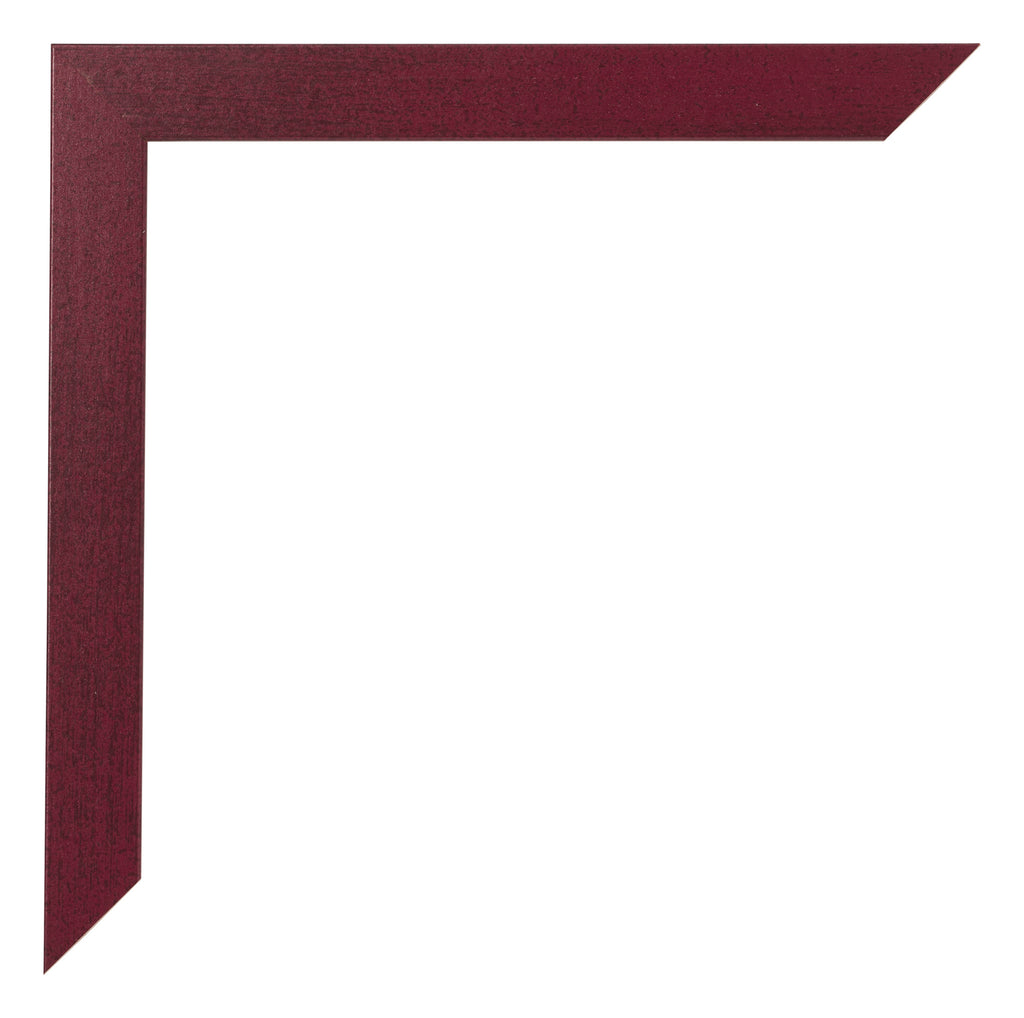 Photo Frame 70x90cm Wine Red Swept MDF Bologna Detail Corner | Yourdecoration.com
