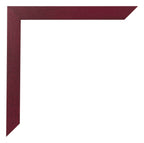Photo Frame 70x90cm Wine Red Swept MDF Bologna Detail Corner | Yourdecoration.com