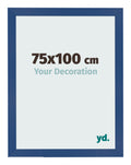 Photo Frame 75x100 cm Dark Blue MDF Bologna Front Size | Yourdecoration.com