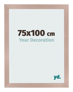 Photo Frame 75x100 cm Dusty Pink MDF Bologna Front Size | Yourdecoration.com