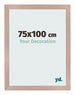 Photo Frame 75x100 cm Dusty Pink MDF Bologna Front Size | Yourdecoration.com