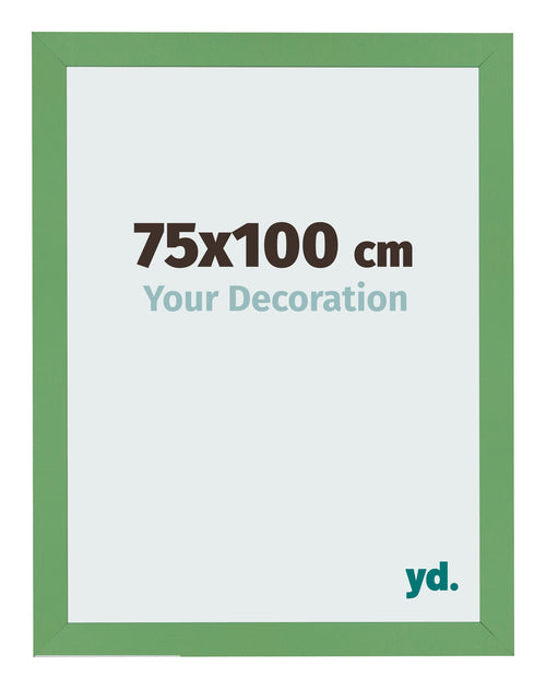 Photo Frame 75x100 cm Green MDF Bologna Front Size | Yourdecoration.com