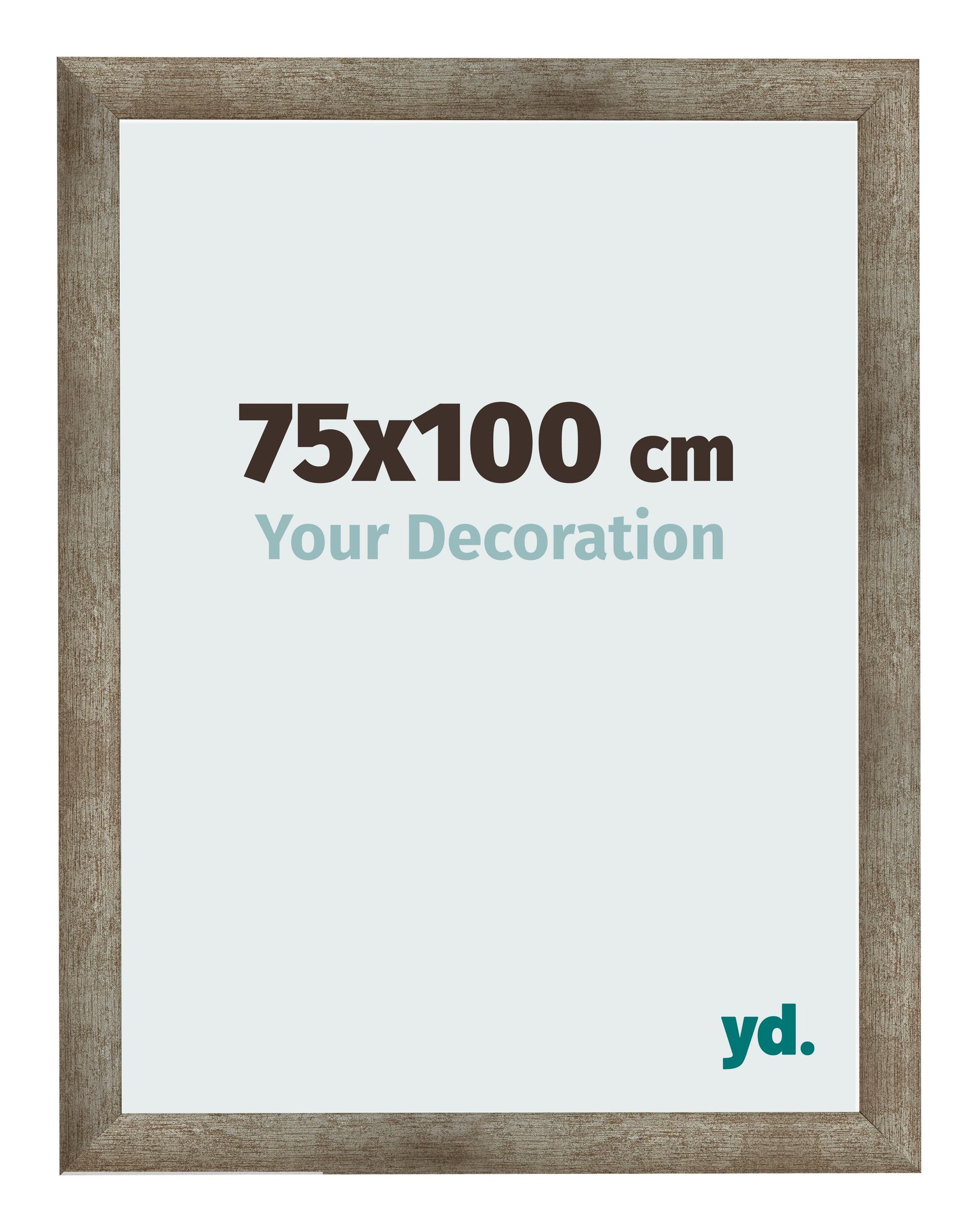 Photo Frame 75x100 cm Metal Vintage MDF Bologna Front Size | Yourdecoration.com