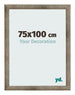 Photo Frame 75x100 cm Metal Vintage MDF Bologna Front Size | Yourdecoration.com
