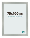 Photo Frame 75x100cm Aluminum Brushed MDF Bologna Front Size | Yourdecoration.com