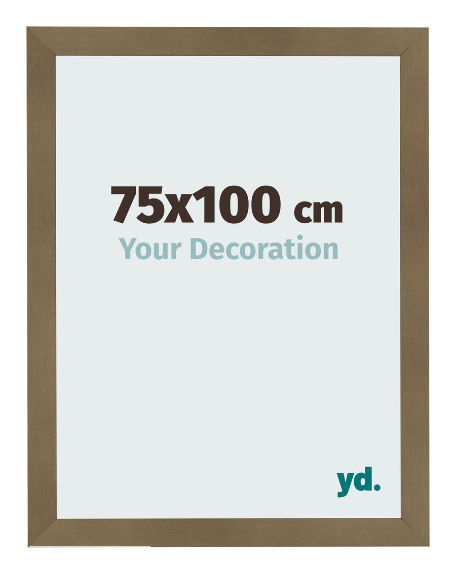 Photo Frame 75x100cm Bronze Design MDF Bologna Front Size | Yourdecoration.com
