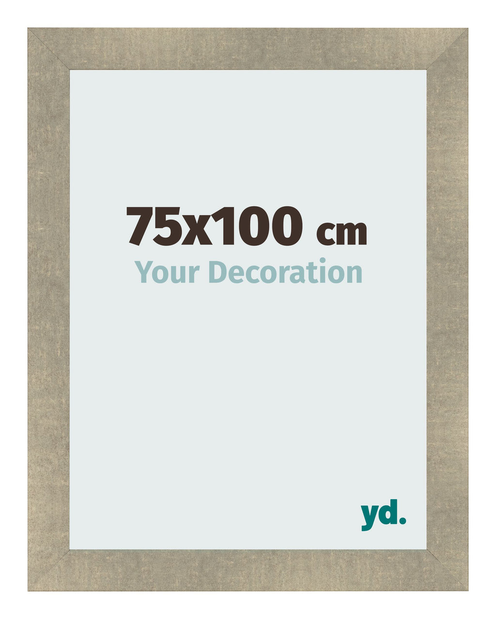 Photo Frame 75x100cm Gold Vintage MDF Pisa Front Size | Yourdecoration.com
