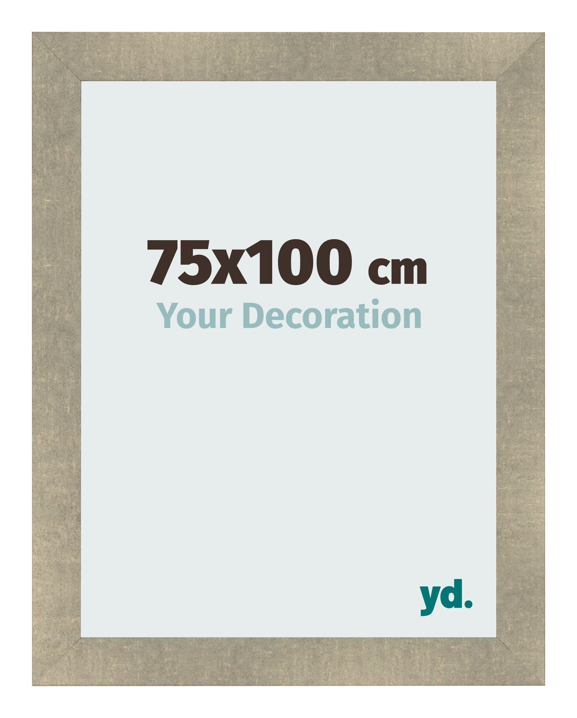Photo Frame 75x100cm Gold Vintage MDF Pisa Front Size | Yourdecoration.com