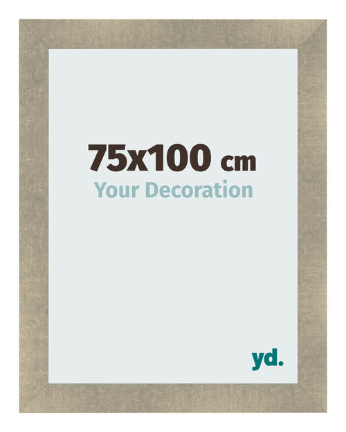 Photo Frame 75x100cm Gold Vintage MDF Pisa Front Size | Yourdecoration.com
