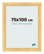 Photo Frame 75x100cm Gold Vintage MDF Pisa Front Size | Yourdecoration.com