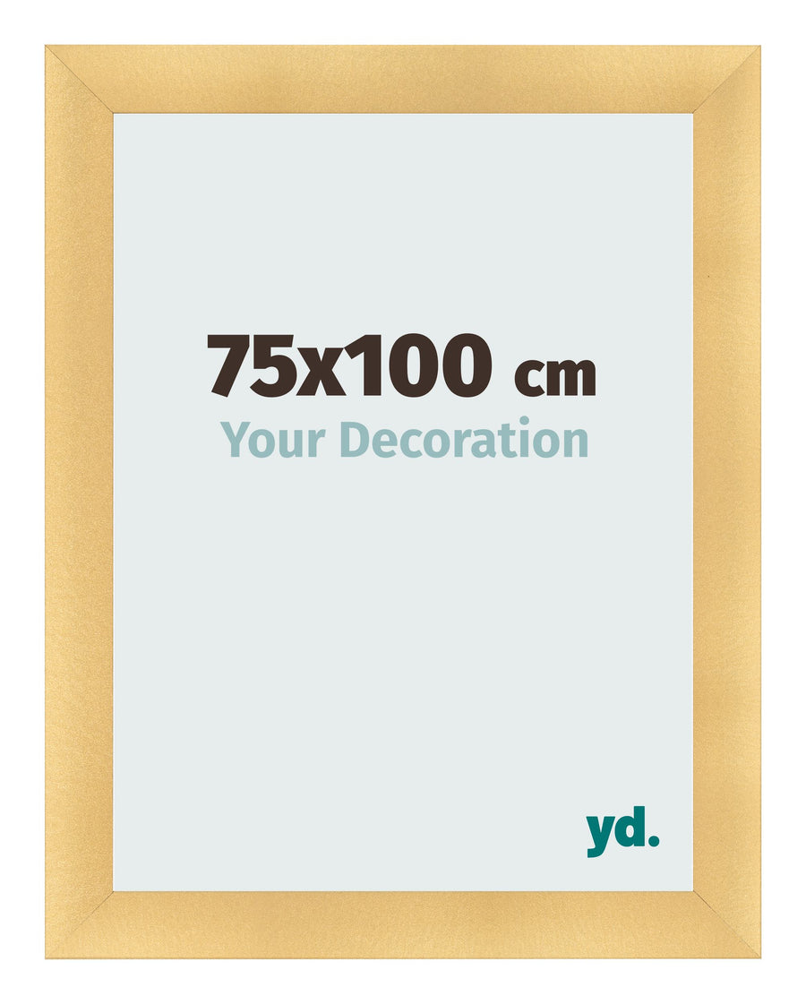 Photo Frame 75x100cm Gold Vintage MDF Pisa Front Size | Yourdecoration.com