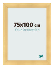 Photo Frame 75x100cm Gold Vintage MDF Pisa Front Size | Yourdecoration.com