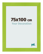 Photo Frame 75x100cm Green MDF Pisa Front Size | Yourdecoration.com