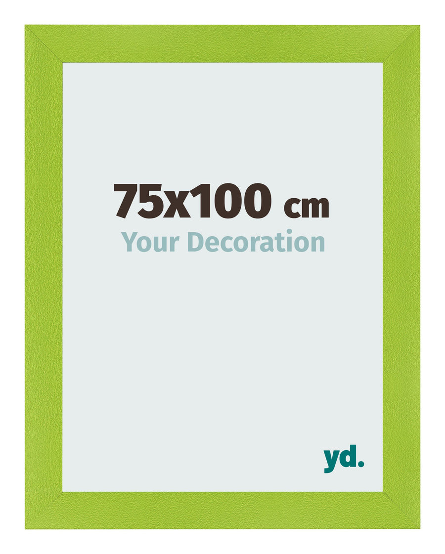 Photo Frame 75x100cm Green MDF Pisa Front Size | Yourdecoration.com
