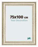 Photo Frame 75x100cm Metallic Gloss MDF Lazio Front Size | Yourdecoration.com