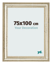 Photo Frame 75x100cm Metallic Gloss MDF Lazio Front Size | Yourdecoration.com