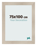 Photo Frame 75x100cm Oak Rustic MDF Pisa Front Size | Yourdecoration.com