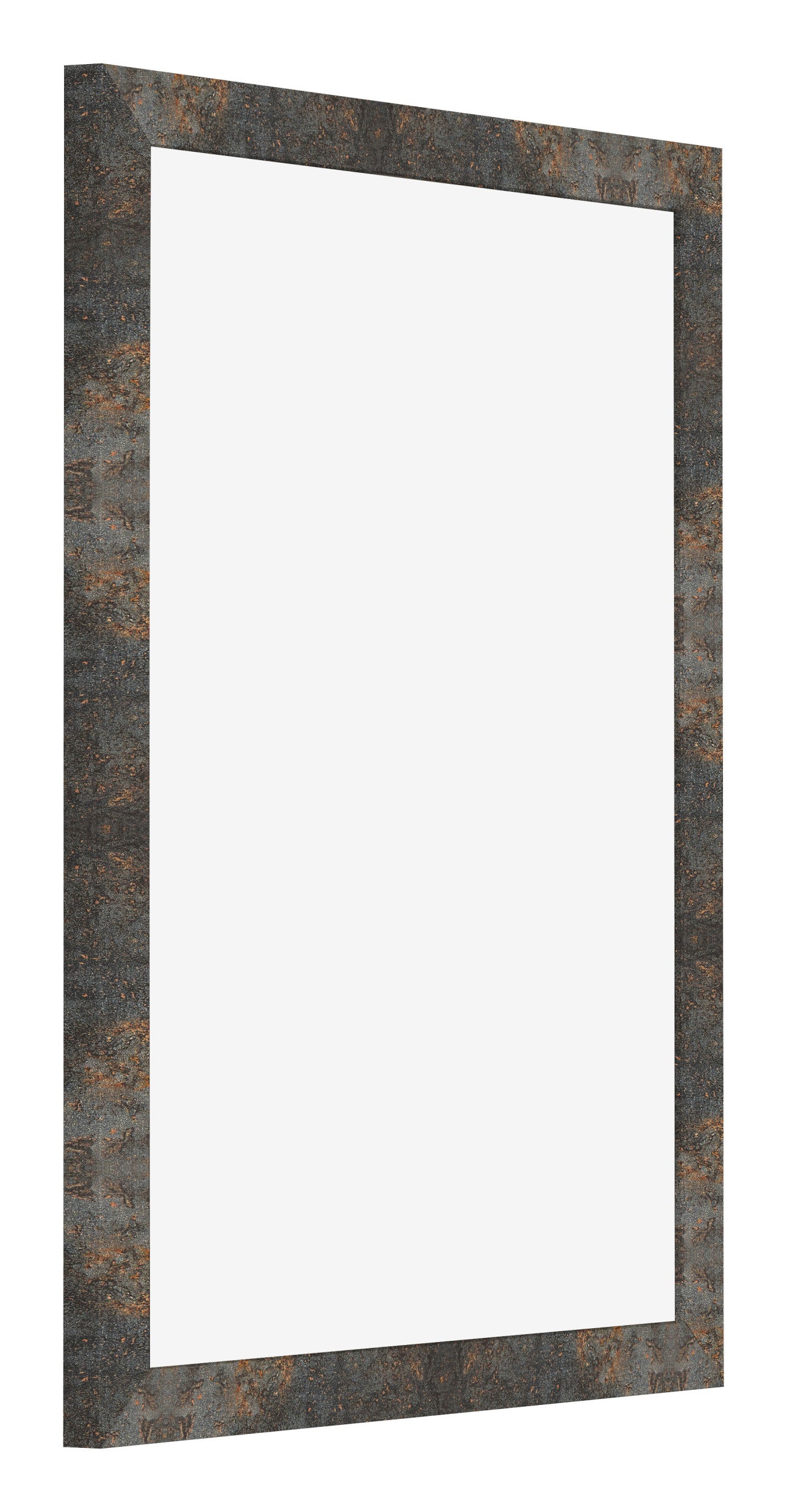 Photo Frame 75x100cm Oxidized Metal MDF Bologna Front Oblique | Yourdecoration.com