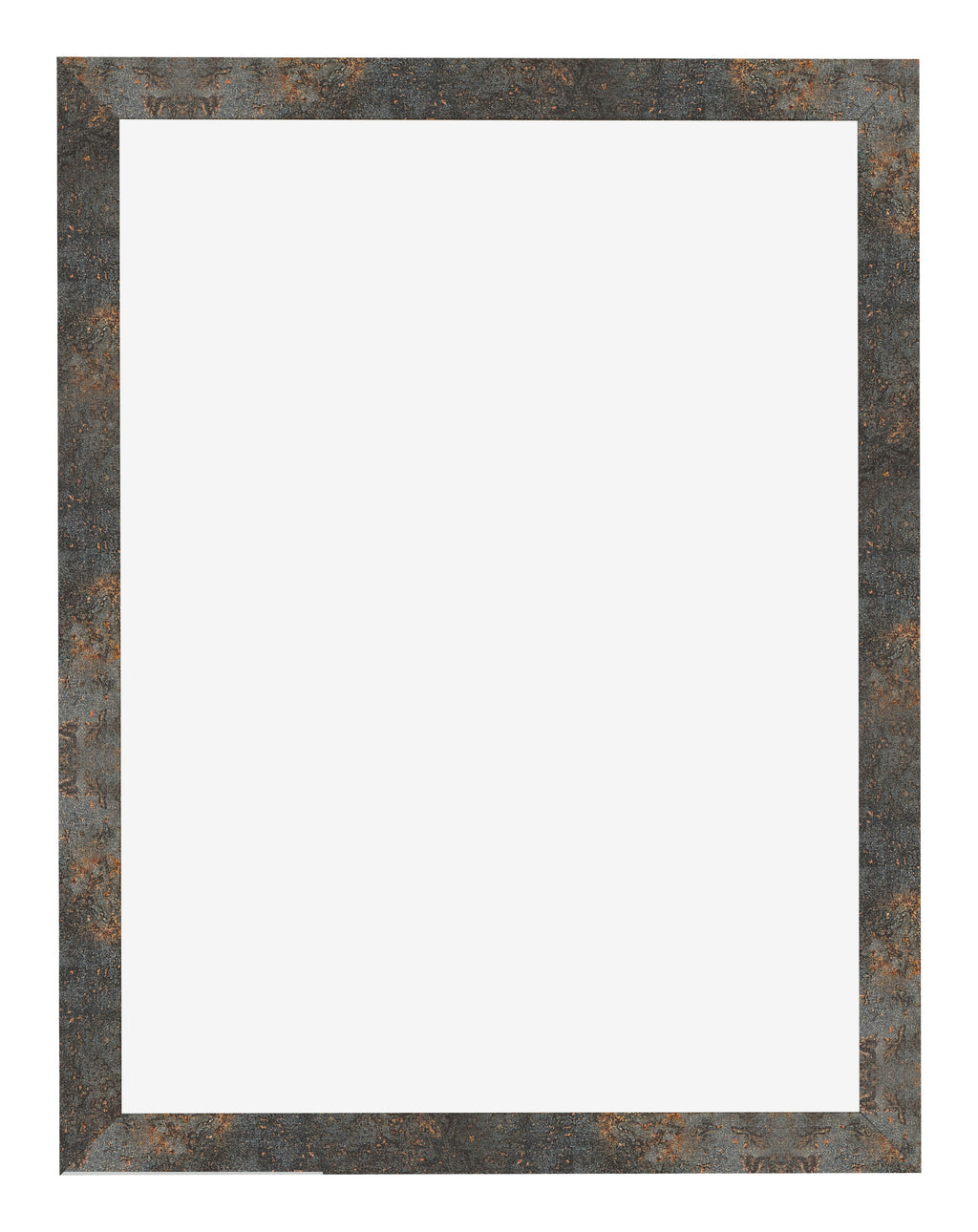 Photo Frame 75x100cm Oxidized Metal MDF Bologna Front | Yourdecoration.com