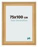 Photo Frame 75x100cm Pine Woodgrain MDF Lazio Front Size | Yourdecoration.com