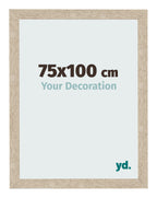 Photo Frame 75x100cm Sonoma Oak MDF Bologna Front Size | Yourdecoration.com