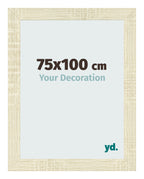 Photo Frame 75x100cm Sonoma Oak MDF Pisa Front Size | Yourdecoration.com