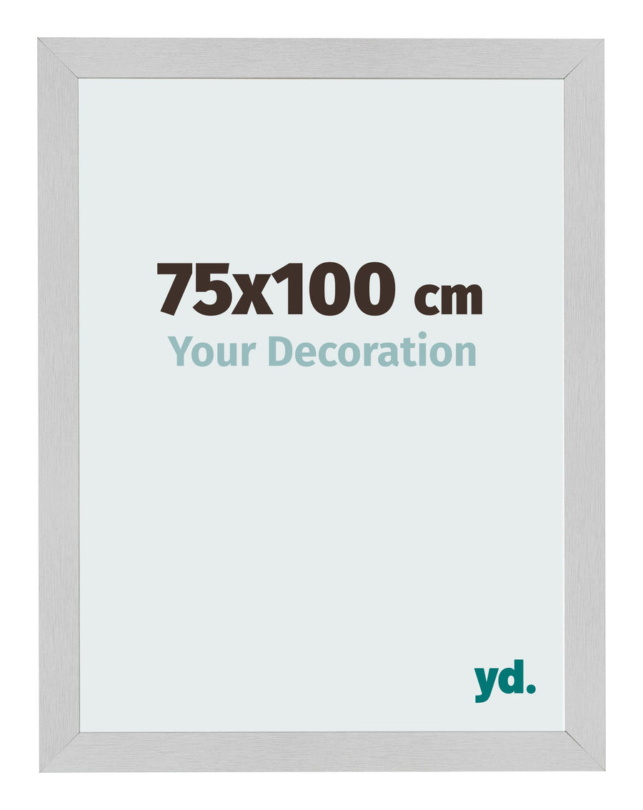 Photo Frame 75x100cm Stainless Steel MDF Bologna Front Size | Yourdecoration.com