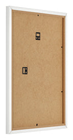 Photo Frame 75x100cm White High Gloss MDF Bologna Back Oblique | Yourdecoration.com