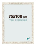 Photo Frame 75x100cm White Vintage MDF Bologna Front Size | Yourdecoration.com