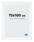 Photo Frame 75x100cm White Vintage MDF Pisa Front Size | Yourdecoration.com
