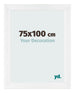 Photo Frame 75x100cm White Vintage MDF Pisa Front Size | Yourdecoration.com