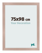 Photo Frame 75x98 cm Dusty Pink MDF Bologna Front Size | Yourdecoration.com