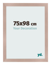 Photo Frame 75x98 cm Dusty Pink MDF Bologna Front Size | Yourdecoration.com