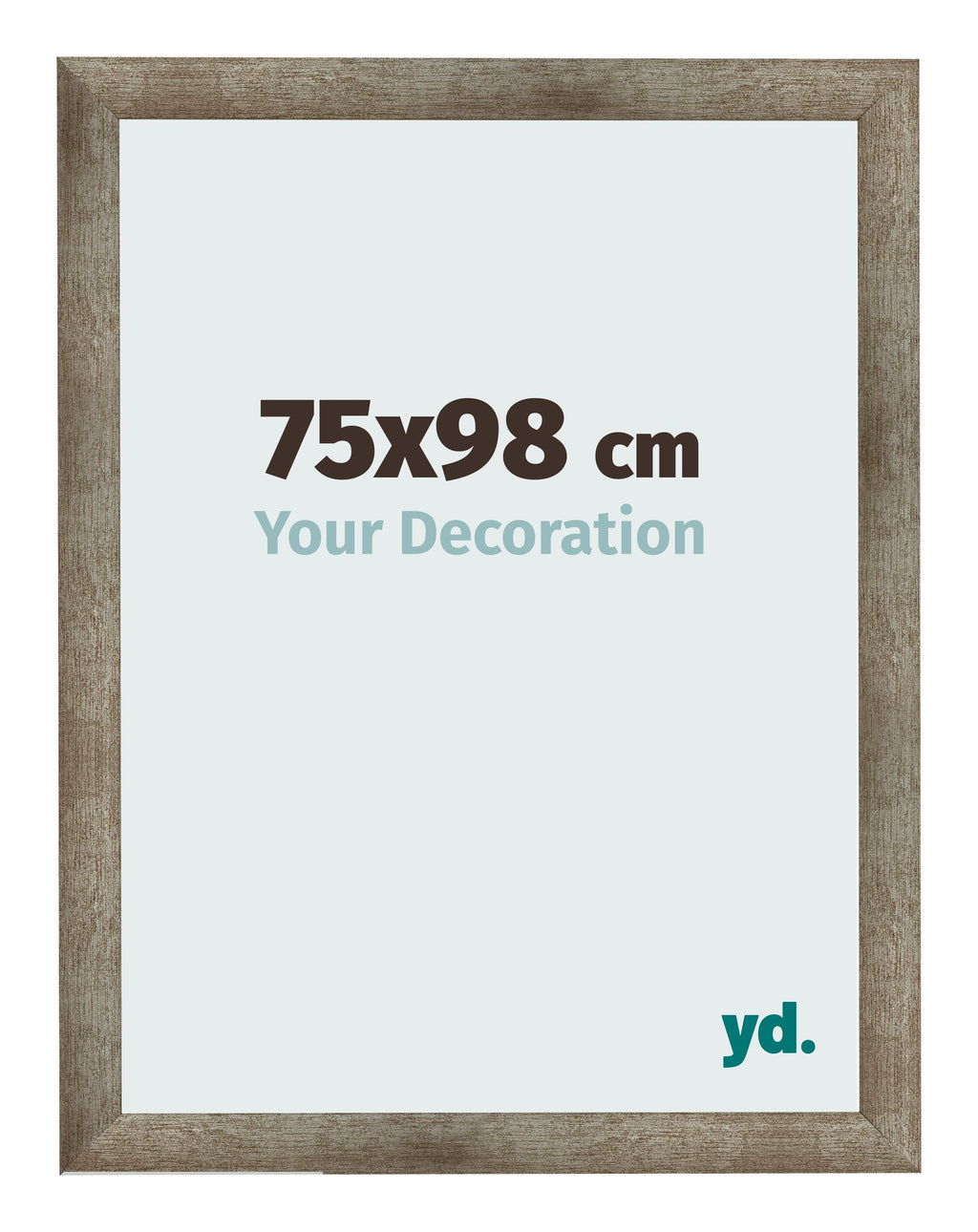 Photo Frame 75x98 cm Metal Vintage MDF Bologna Front Size | Yourdecoration.com