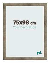 Photo Frame 75x98 cm Metal Vintage MDF Bologna Front Size | Yourdecoration.com