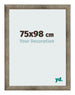Photo Frame 75x98 cm Metal Vintage MDF Bologna Front Size | Yourdecoration.com