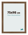 Photo Frame 75x98 cm Oak Rustic MDF Bologna Front Size | Yourdecoration.com