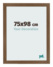 Photo Frame 75x98 cm Oak Rustic MDF Bologna Front Size | Yourdecoration.com