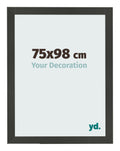 Photo Frame 75x98cm Anthracite MDF Bologna Front Size | Yourdecoration.com