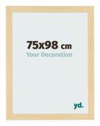 Photo Frame 75x98cm Beech Design MDF Bologna Front Size | Yourdecoration.com