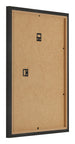 Photo Frame 75x98cm Black Matte MDF Bologna Back Oblique | Yourdecoration.com