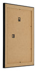 Photo Frame 75x98cm Black Silver Polished MDF Pisa Back Oblique | Yourdecoration.com