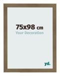 Photo Frame 75x98cm Bronze Design MDF Bologna Front Size | Yourdecoration.com