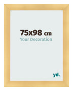 Photo Frame 75x98cm Gold Vintage MDF Pisa Front Size | Yourdecoration.com