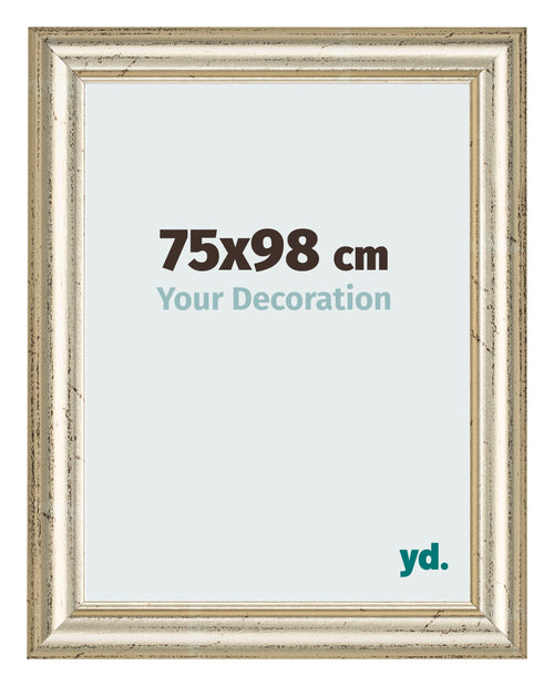 Photo Frame 75x98cm Metallic Gloss MDF Lazio Front Size | Yourdecoration.com
