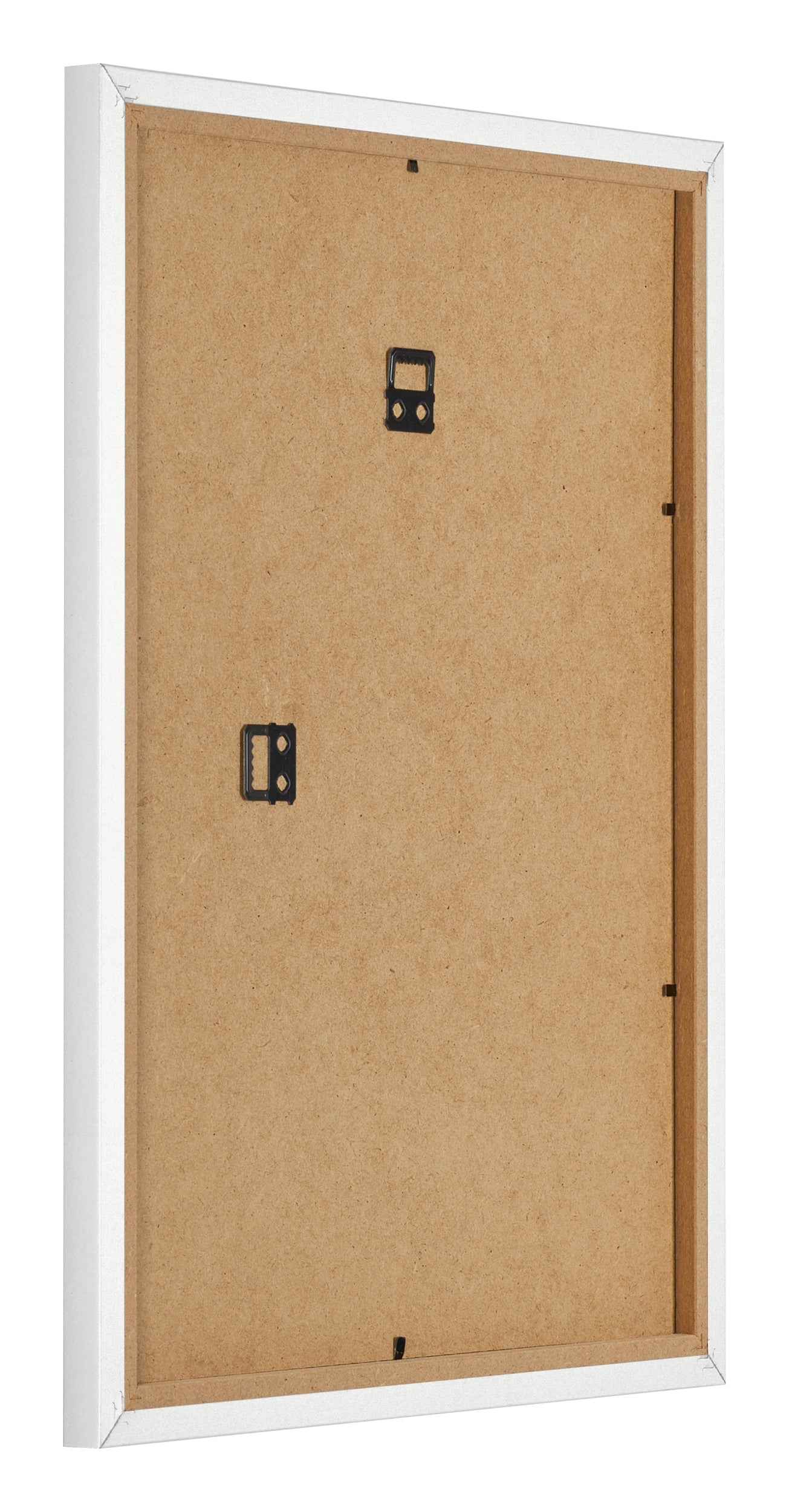Photo Frame 75x98cm White High Gloss MDF Bologna Back Oblique | Yourdecoration.com