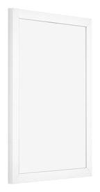 Photo Frame 75x98cm White Matte MDF Bologna Front Oblique | Yourdecoration.com