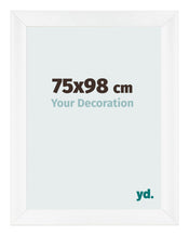 Photo Frame 75x98cm White Vintage MDF Pisa Front Size | Yourdecoration.com