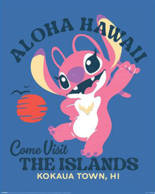 Poster Angel Aloha 40x50cm MPP2501420 | Yourdecoration.com