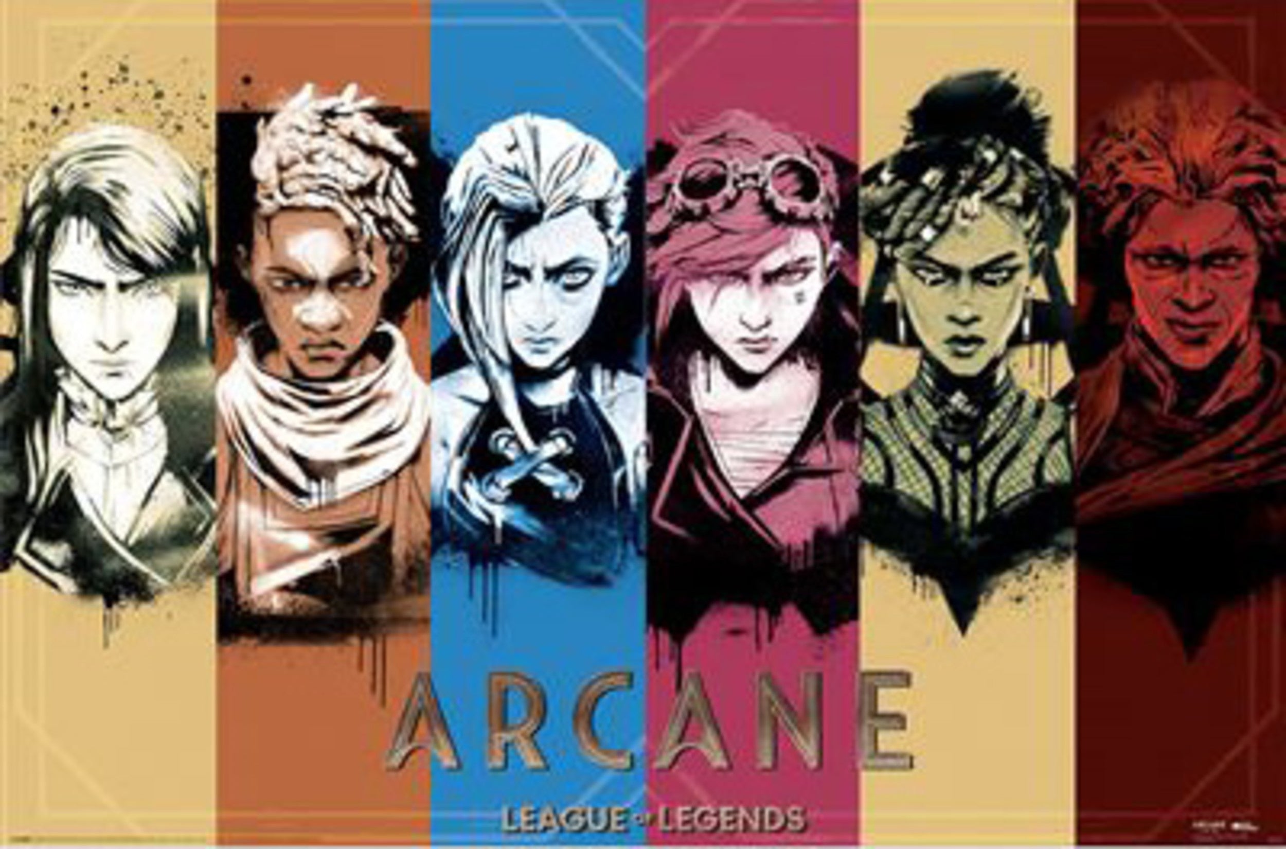 Poster Arcane Colors 91 5x61cm PP2511720 | Yourdecoration.com
